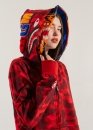 Bape Aape by A BATHING APE Tiger Color Red Camo Full Zip Hoodie Unisex