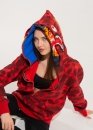 Bape Aape by A BATHING APE Tiger Color Red Camo Full Zip Hoodie Unisex