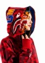 Bape Aape by A BATHING APE Tiger Color Red Camo Full Zip Hoodie Unisex
