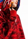 Bape Aape by A BATHING APE Tiger Color Red Camo Full Zip Hoodie Unisex