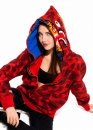 Bape Aape by A BATHING APE Tiger Color Red Camo Full Zip Hoodie Unisex
