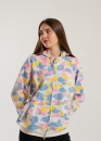 Білий худі Bape Aape by A BATHING APE New Multi Camo Shark Relaxed Full Zip Hoodie Unisex
