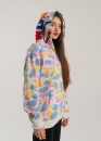 Білий худі Bape Aape by A BATHING APE New Multi Camo Shark Relaxed Full Zip Hoodie Unisex