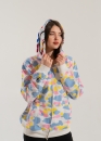 Білий худі Bape Aape by A BATHING APE New Multi Camo Shark Relaxed Full Zip Hoodie Unisex