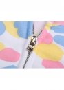 Білий худі Bape Aape by A BATHING APE New Multi Camo Shark Relaxed Full Zip Hoodie Unisex