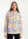 Белый худи Bape Aape by A BATHING APE New Multi Camo Shark Relaxed Full Zip Hoodie Unisex