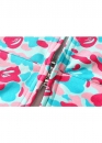 Бирюзово-розовый худи Bape Aape by A BATHING APE Miami Shark Blue Pink Camo Full Zip Hoodie Unisex