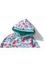 Бірюзово-рожевий худі Bape Aape by A BATHING APE Miami Shark Blue Pink Camo Full Zip Hoodie Unisex