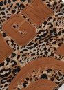 Bape Wild Leopard Pattern Shark Relaxed Fit Full Zip Hoodie