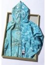 Блакитний худі Bape Aape by A BATHING APE x Van Gogh Museum Shark Full Zip Hoodie Unisex
