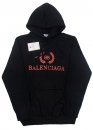 Чорний худі Balenciaga BB Mode Print Color Black Hoodie Unisex