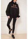 Чорний худі Balenciaga BB Mode Print Color Black Hoodie Unisex
