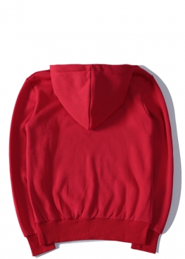 Червоний худі CDG Ohh yes Play Comme des Garçons Zipper Color Red Hoodie Unisex - HС1112