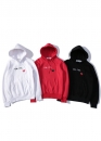Червоний худі CDG Ohh yes Play Comme des Garçons Zipper Color Red Hoodie Unisex