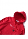Червоний худі CDG Ohh yes Play Comme des Garçons Zipper Color Red Hoodie Unisex
