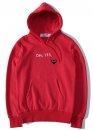 CDG Ohh yes Play Comme des Garçons Zipper Color Red Hoodie Unisex