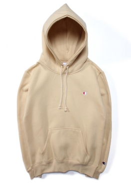 Champion Reverse Weave Beige Hoodie Unisex - HH1111 Champion Reverse Weave Beige Hoodie Unisex - HH1111