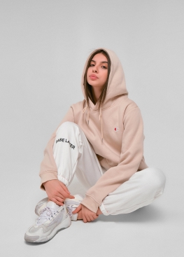 Champion Reverse Weave Beige Hoodie Unisex - HH1111 Champion Reverse Weave Beige Hoodie Unisex - HH1111