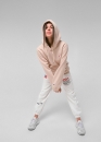 Champion Reverse Weave Color Beige Hoodie Unisex