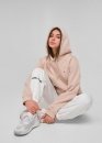 Champion Reverse Weave Color Beige Hoodie Unisex