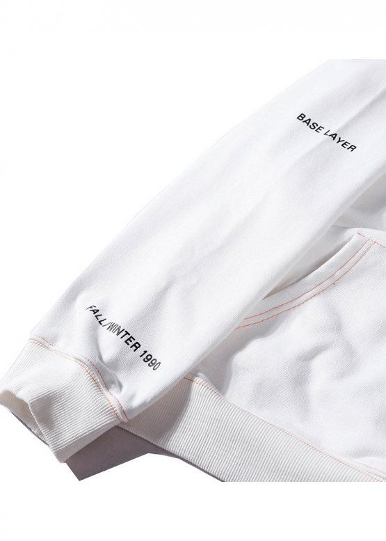 NASA x Heron Preston Color White Hoodie Unisex