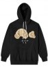 Чорний худі Palm Angels Bear Black Hoodie Unisex - HM1112