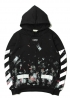 Off White Art Chaos Black Hoodie Unisex - HO1121