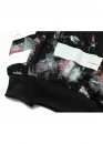 Off White Art Chaos Color Black Hoodie Unisex