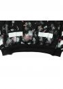 Off White Art Chaos Color Black Hoodie Unisex