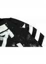 Off White Art Chaos Color Black Hoodie Unisex