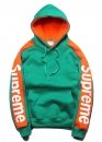 Supreme Sideline Green Hooded Sweatshirt Unisex Supreme Sideline Green Hooded Sweatshirt Unisex