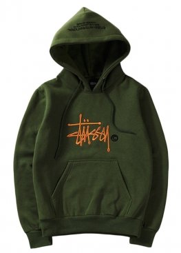 Зелений худі Shon Stüssy Green Hoodie Unisex - HU1111