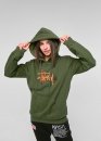 Зелений худі Shon Stüssy Color Green Hoodie Unisex