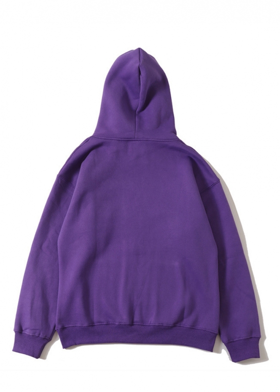 Shon Stüssy Color Purple Hoodie Unisex
