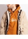 Коричневий худі Shon Stüssy Color Brown Hoodie Unisex