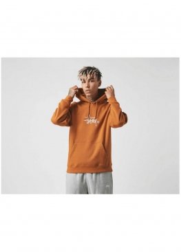 Коричневий худі Shon Stüssy Brown Hoodie Unisex - HU1118
