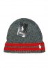 Сіра шапка Polo Ralph Lauren Grey Winter Hat Unisex - IL1112