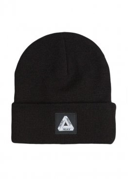 Palace Skateboards Tri-Ferg Patch Logo Black Winter Hat Unisex - IP1112 Palace Skateboards Tri-Ferg Patch Logo Black Winter Hat Unisex - IP1112