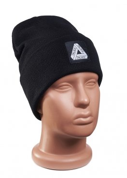 Palace Skateboards Tri-Ferg Patch Logo Black Winter Hat Unisex - IP1112 Palace Skateboards Tri-Ferg Patch Logo Black Winter Hat Unisex - IP1112