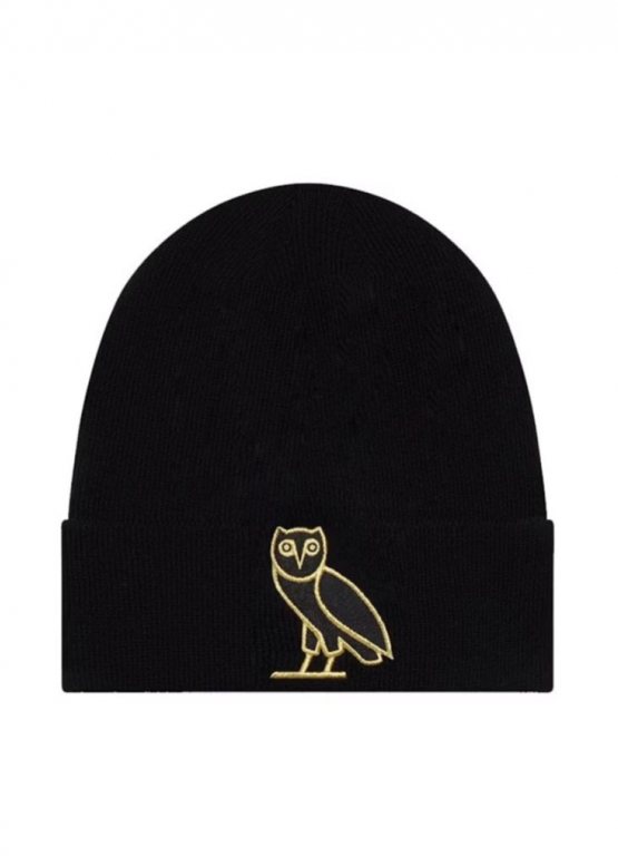OVO Icon Color Black Winter Beanie Unisex