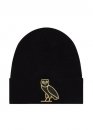 Чорна шапка OVO Icon Color Black Winter Beanie Unisex