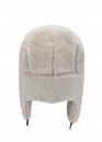 Біла шапка-вушанка Color White Winter Hat Womens