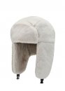 Біла шапка-вушанка Color White Winter Hat Womens