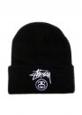 Чорна шапка Stüssy Color Black Winter Hat Unisex