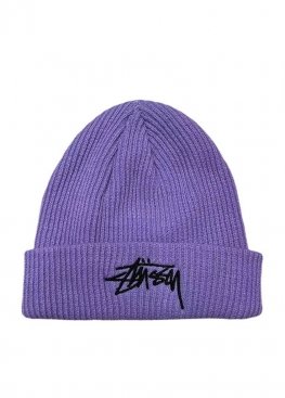 Фіолетова шапка Shon Stüssy Purple Winter Hat Unisex - IU1113