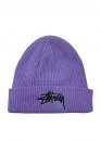 Фіолетова шапка Shon Stüssy Purple Winter Hat Unisex