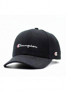 Чёрная кепка Champion Black Baseball Cap Unisex - KH1111 Чёрная кепка Champion Black Baseball Cap Unisex - KH1111