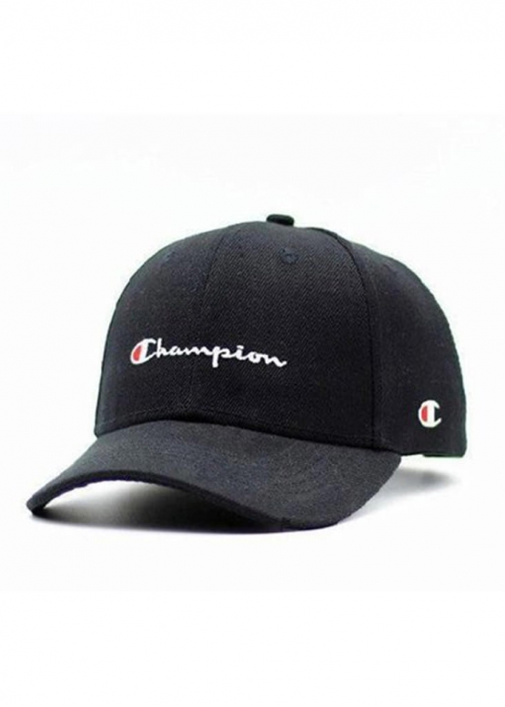 Чёрная кепка Champion Color Black Baseball Cap Unisex
