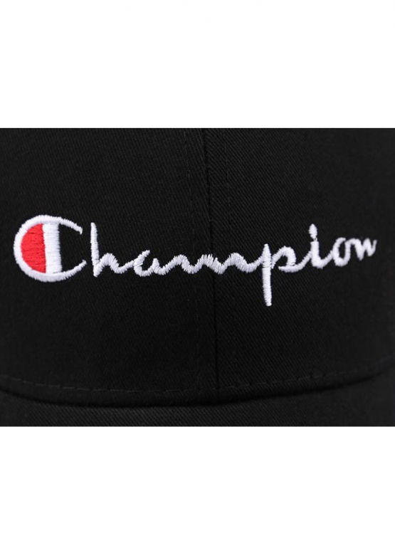 Чёрная кепка Champion Color Black Baseball Cap Unisex