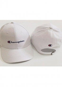 Біла кепка Champion White Baseball Cap Unisex - KH1112